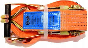 Spanngurt mit Ratsche und Haken 5t 6m Zurrgurt Ratschengurt Ladungssicherung Bild 2