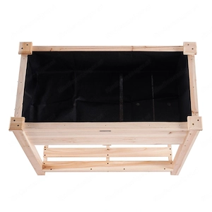 Artikel: Plant box raised bed wood cold frame plant bed vegetable bed 86x46 Hochwertiger Artikel aus Bild 4