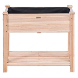 Artikel: Plant box raised bed wood cold frame plant bed vegetable bed 86x46 Hochwertiger Artikel aus Bild 5