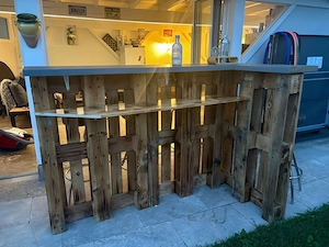 Bar mit Barhocker (5 Stück) Bild 5