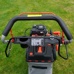 Starter Set Benzin Rasenmaeher mit Antrieb Schnittbreite 51 cm 5in1 Elektrostart Radantrieb Bild 2