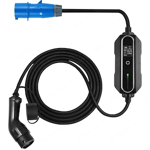 Ladegeraet 32A EV Ladekabel fuer EU Standard 7 5 m Ladestation fuer Elektroauto 3 Pin Schuko Stecker Bild 3