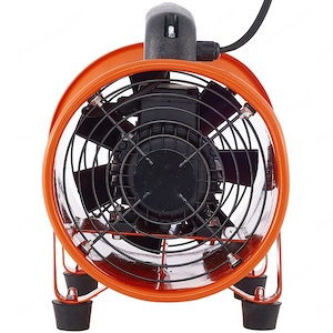 Bauluefter 230W Axialventilator 2800 U min Axialgeblaese Windmaschine mit 10 Meter PVC Schlauch 1500 Bild 5
