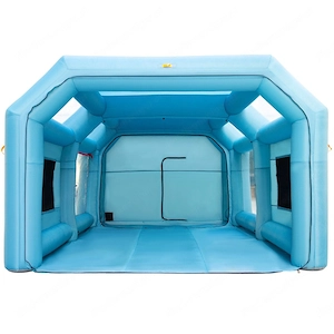 Artikel: Complete set of mobile painting painters inflatable car spray booth paint booth 8x4x3m Hoch Bild 3