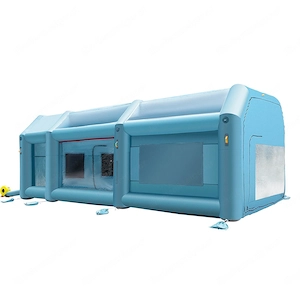 Artikel: Complete set of mobile painting painters inflatable car spray booth paint booth 8x4x3m Hoch Bild 4