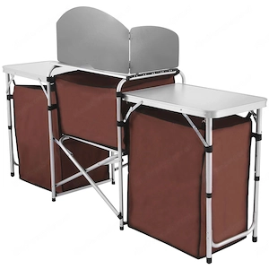 Artikel: Outdoor Camping Kueche Faltbare Gartenmoebel Verstellbarer Camping Lagerschrank Hochwertige Bild 4