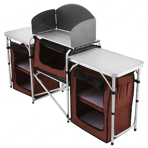 Artikel: Outdoor Camping Kueche Faltbare Gartenmoebel Verstellbarer Camping Lagerschrank Hochwertige Bild 3
