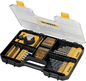 DeWalt Universalset MaxiSet 100 tlg. mit HSS Metallbohrern Betonbohrern Lochsaegen Bits 25 mm Torx P Bild 5