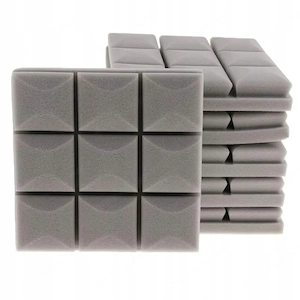 Artikel: 12x premium soundproofing records acoustic foam 3 cm - 1m2 choice of colors fireproof water Bild 8