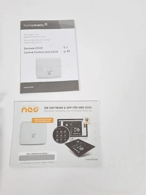 SALE HomeMatic IP Funk Zentrale CCU3 Gateway 151965A0 mit NEO Lizenz Bild 2