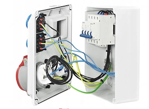 Artikel: SALE Elektro Wandverteiler 1x 16A 32A 2x230V Baustrom Kasten Hochwertiger Artikel aus unser Bild 2