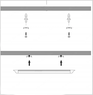 Artikel: 8x LED panel industrial lamp workshop lamp room lamp 1500mm 50W Hochwertiger Artikel aus un Bild 5