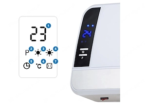 ?WOCHENTIMER?KERAMIK?KERAMIK?FERNBEDIENUNG? Der elektrische Keramikheizk rper eignet sich perfekt zu Bild 2