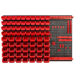 BESTSELLER Werkzeugwand Set Werkzeughaltern mit Lochwand Lagersystem Warkzeuglochwand Wandregal Werk Bild 4