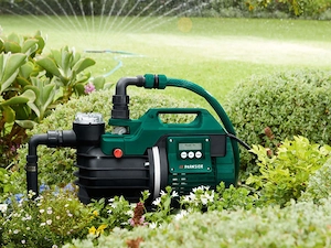 PARKSIDE Elektronischer Druckverstaerker Gartenpumpe Brunnenpumpe Hauswasserwerk PHGA 1300 A1 1300 W Bild 3