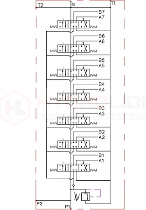 Artikel: 7 TEILIGER HYDRAULIKVERTEILER 40L 2 JOYSTICK Hochwertiger Artikel aus unserem Online-Shop Bild 4