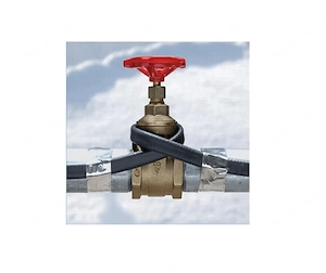 Rohrheizung Heizkabel komplett mit Thermostat Bild 4
