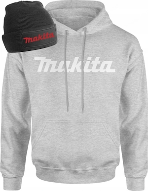 MAKITA PREMIUM Kapuzenpullover Hoodie Sweatshirt Pullover Pulli Herren mit Muetze Farbwahl Bild 3