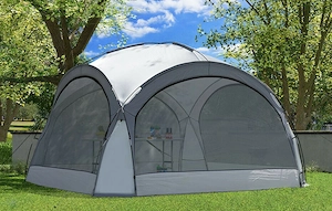 Artikel: Solar LED Event Pavillon Partyzelt Garten Gartenzelt Camping Pavilion FARBWAHL Hochwertiger Bild 3