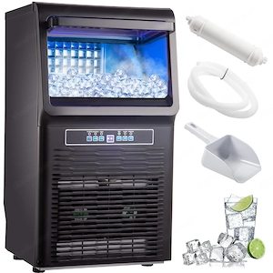 Artikel: Restaurant Bistro Bar Ice Cube Maker 350W Cube Ice Machine Automatic Ice Machine 5kg Ice St