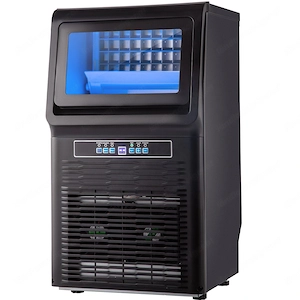 Artikel: Restaurant Bistro Bar Ice Cube Maker 350W Cube Ice Machine Automatic Ice Machine 5kg Ice St Bild 3