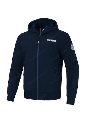 PIT BULL WEST COAST UEbergangsjacke Fruehlingsjacke Softshell fuer Herren Navy Blau