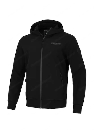 PIT BULL WEST COAST UEbergangsjacke Fruehlingsjacke Softshell fuer Herren Black