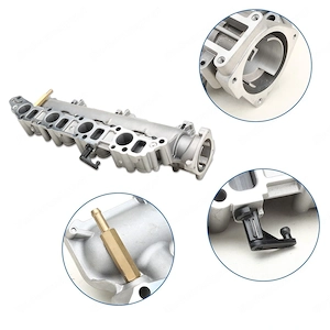 Ansaugkruemmer mit Dichtung fuer Alfa Romeo Fiat Stilo Opel Astra H Vauxhall 1.9 CDTi 55206459 70037 Bild 3