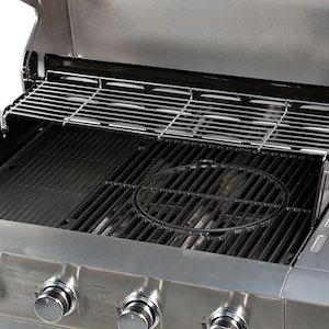 Gasgrill 5 2 BBQ GRILLWAGEN Edelstahl Brenner mit 2 Seitenkocher Bild 7