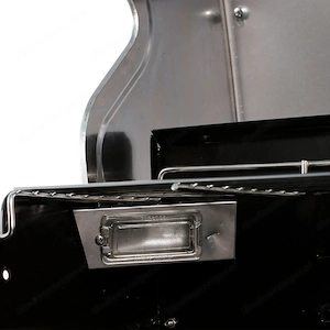 Gasgrill 5 2 BBQ GRILLWAGEN Edelstahl Brenner mit 2 Seitenkocher Bild 6