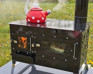 Artikel: Herd Outdoor Kuechenofen Garten Kamin Gartenkueche Pizzaofen Zeltofen Gulaschkanone Terrass