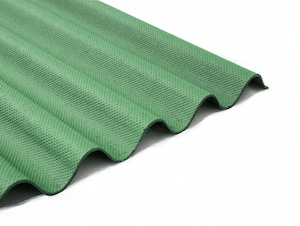Artikel: Roof roofing bitumen corrugated panels 1000 x 760 mm green Hochwertiger Artikel aus unserem Bild 3