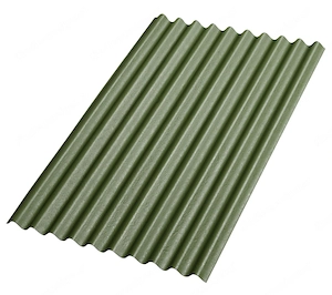 Artikel: Roof roofing bitumen corrugated panels 1000 x 760 mm green Hochwertiger Artikel aus unserem