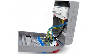 Artikel: #SALE# Electrical wall distributor 32A 16A 4x230 construction power box Hochwertiger Artike Bild 4