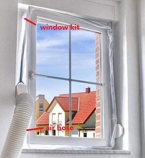 Artikel: Design mobile air conditioning white air conditioning air conditioning unit 2 kW Hochwertig Bild 7