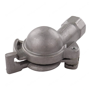 Einkreisanlagen Hydraulik Kupplungskopf M22x1.5 mm Guss mit Ventil Einleiter Bild 4