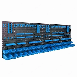 Artikel: Werkstattregal Werkstatt Garage Werkzeugwand 230x80cm komplett Set Farbwahl Hochwertiger Ar Bild 3