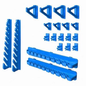 Artikel: Werkstattregal Werkstatt Garage Werkzeugwand 230x80cm komplett Set Farbwahl Hochwertiger Ar Bild 6