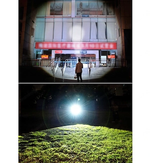 BESTDEAL Outdoor LED Taschenlampe bis zu 800m mit Powerbank Bild 6