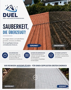 Dach- &Aussenflächenreinigung