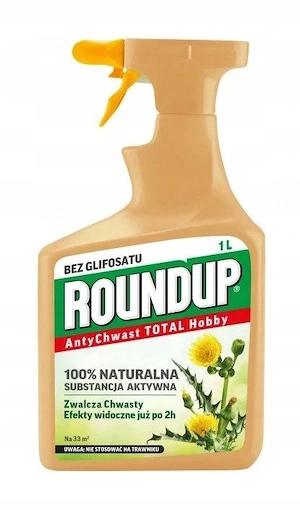 2 x 1l Speed Roundup Total Hobby Herbizid fuer Gehwege und Einfahrten 2h Wirkung