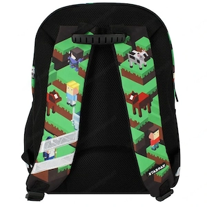 Artikel: School bag backpack knapsack school bag Minecraft Hochwertiger Artikel aus unserem Online-S Bild 3