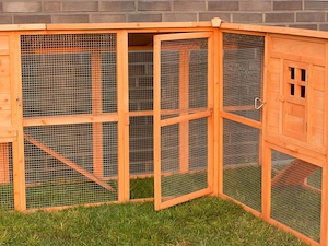 Artikel: Chicken cage chicken coop rabbit hutch wooden cage small animal coop rodent cage chicken Ho Bild 4