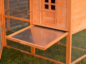Artikel: Chicken cage chicken coop rabbit hutch wooden cage small animal coop rodent cage chicken Ho Bild 7
