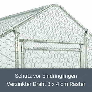 Artikel: Chicken cage chicken coop rabbit hutch enclosure cage small animal coop rodent cage chicken Bild 3