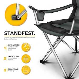 Artikel: Outdoor camping chair fishing chair folding chair director's chair fishing chair padded Hoc Bild 4