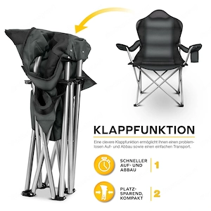 Artikel: Outdoor camping chair fishing chair folding chair director's chair fishing chair padded Hoc Bild 5