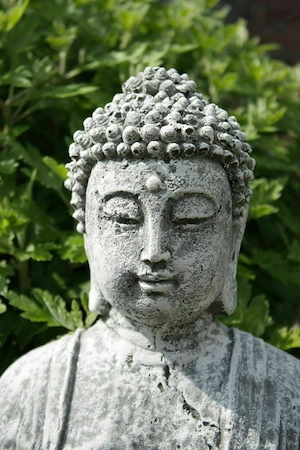 Artikel: Deko Steinfigur grosser Buddha Shiva Frostfest Garten Deko Steinguss Gartenfigur Hochwertig Bild 5