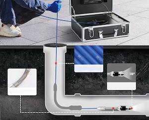 Artikel: Craft Professional Pipe Camera 20m Industrial Inspection Camera 1000TVL Endoscope Sewer Cam Bild 5