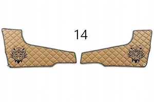 Artikel: QUILTED SIDE DOOR PADDING VOLVO FH FH4 2013- Choice of colors Hochwertiger Artikel aus unse Bild 5